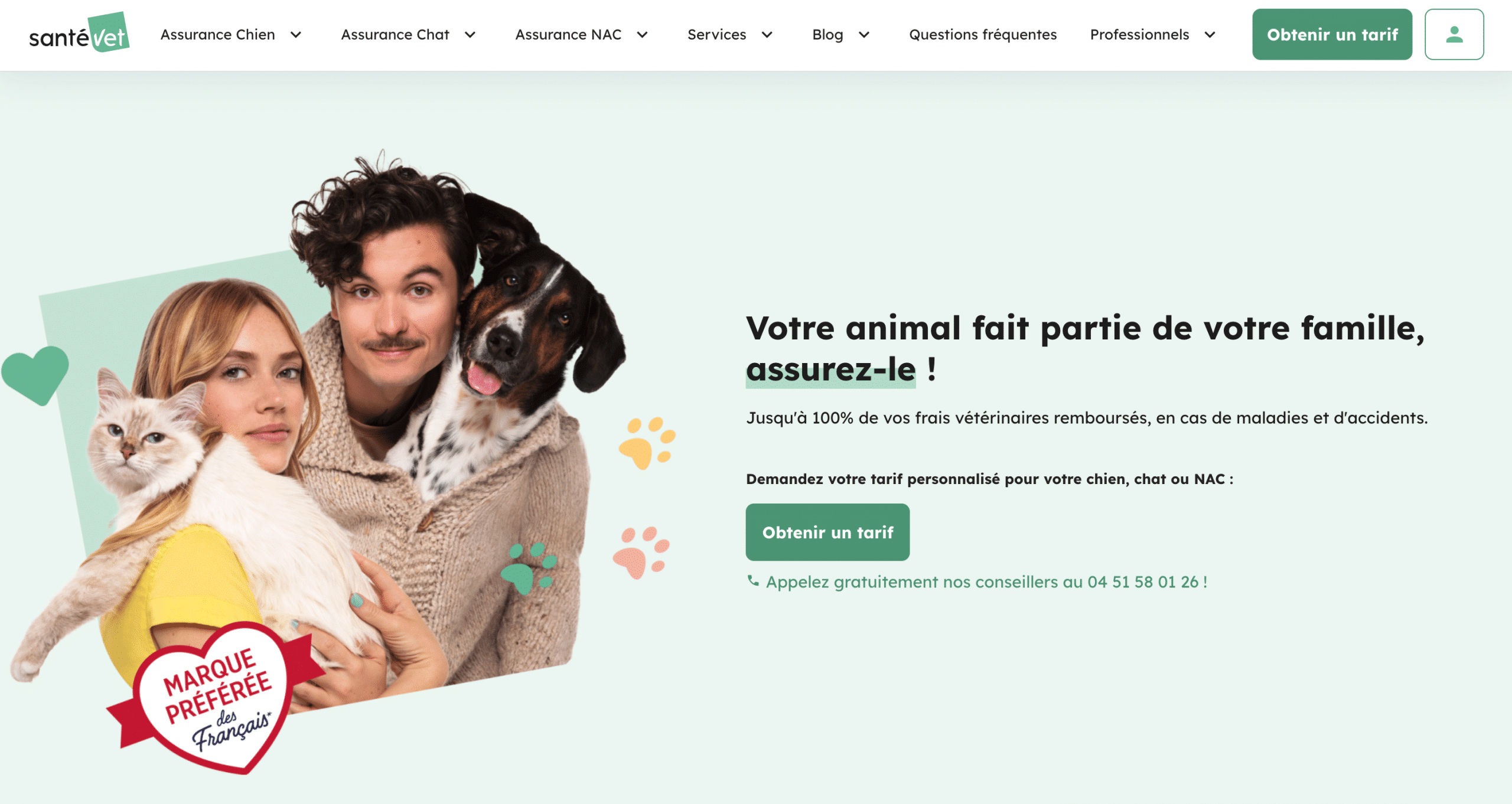Santévet avis, prix, carence et devis (2025)