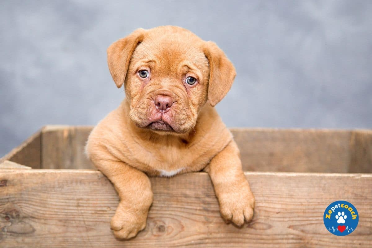 Garder un œil attentif à l' arrivée du chiot