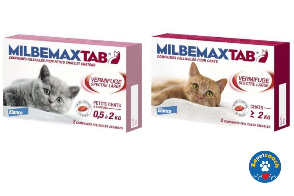 
MilbemaxTab pour petits chats et chatons