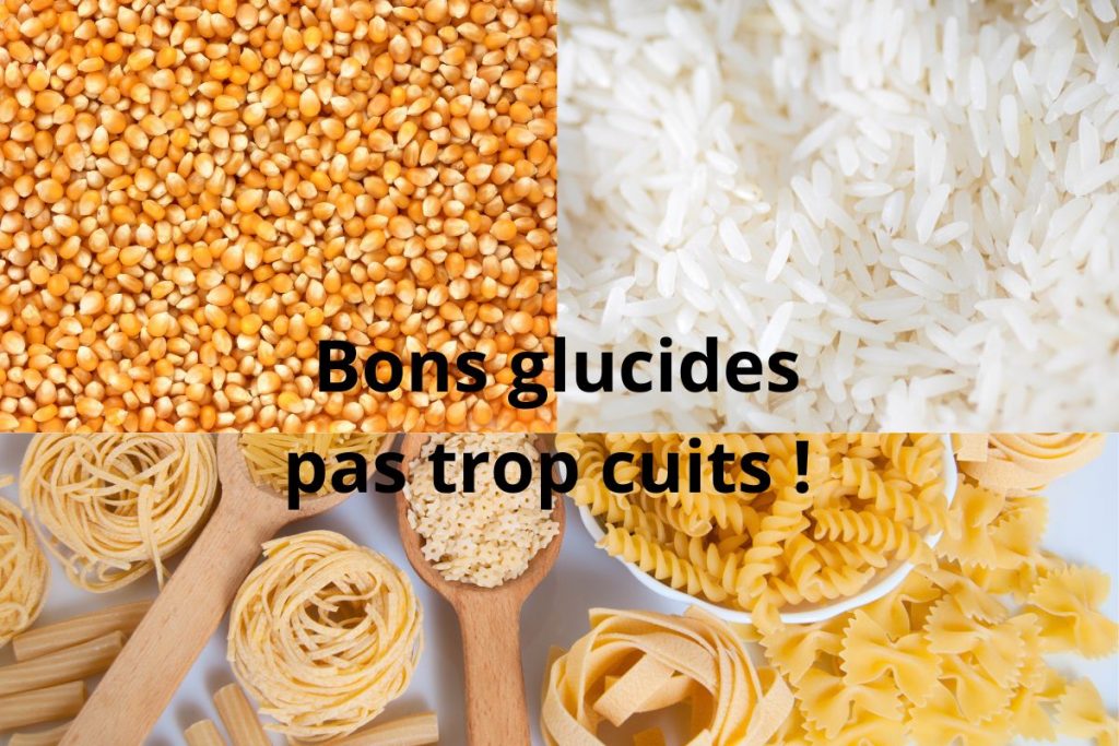Bonnes sources de glucides ne pas trop cuire 