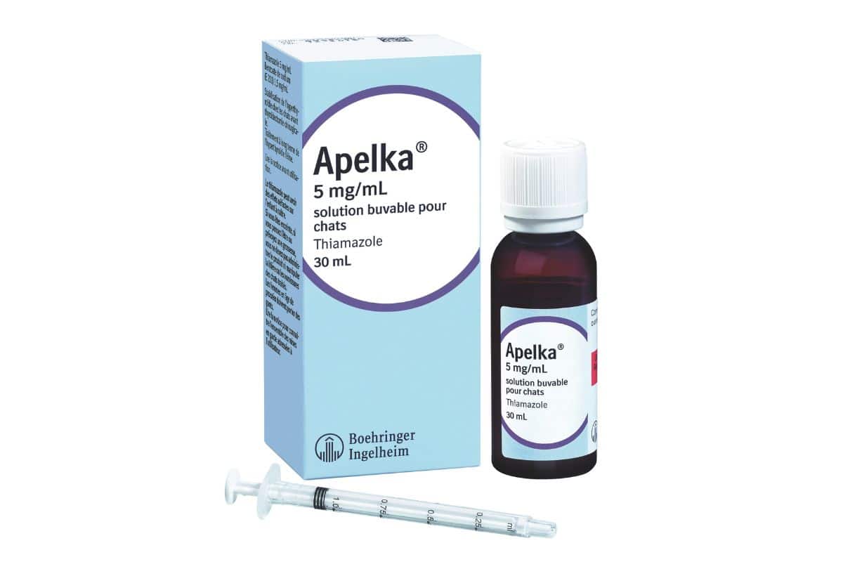 Apelka 5 mg/mL Solution buvable pour chats