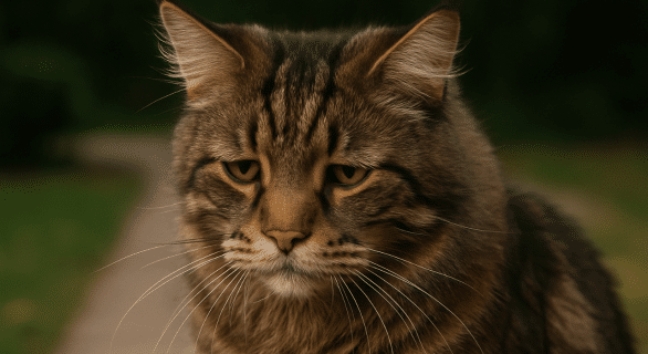 chat triste