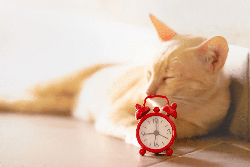 Les chats ont-ils la notion du temps?