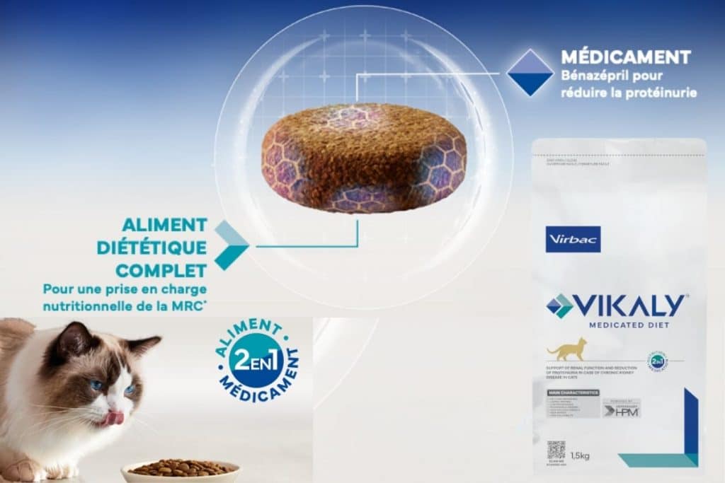 Vikaly : aliment médicamenteux pour chat 