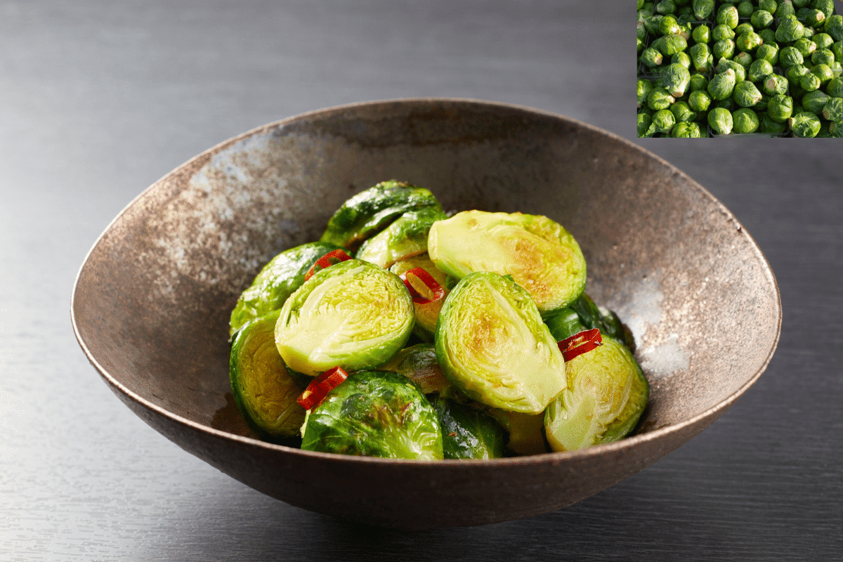 choux de Bruxelles cuits