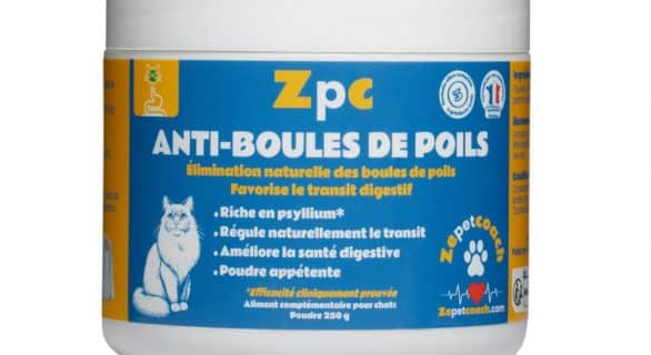 ZPC anti-boules de poils pour chat