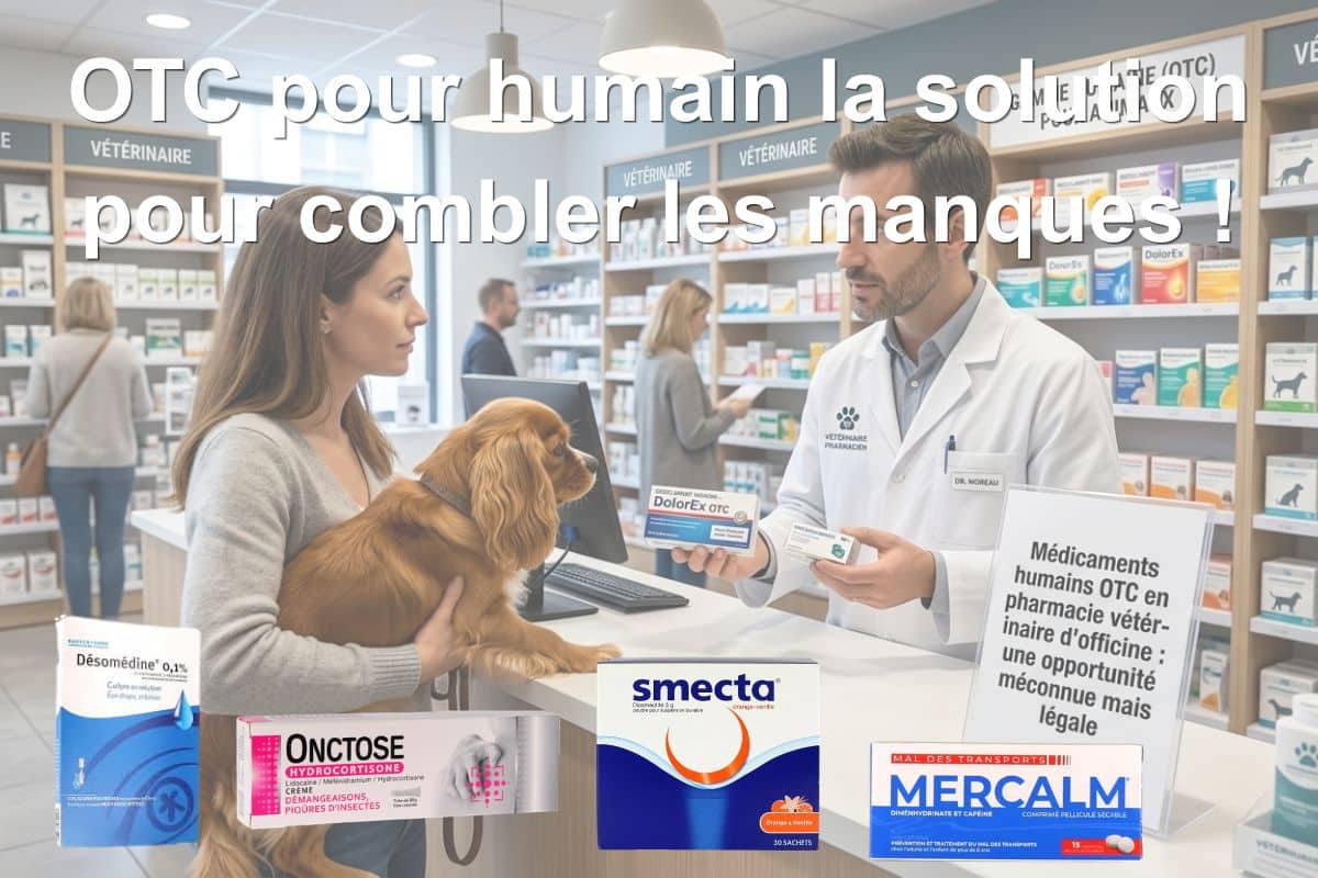 medicaments humains sans ordonnance pour les animaux