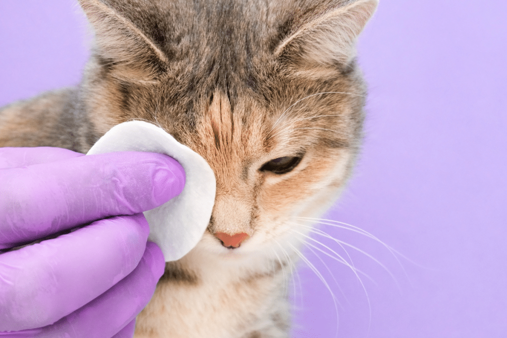 Comment nettoyer les yeux d’un chat en quelques gestes